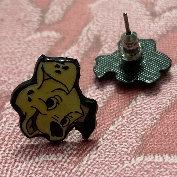 Vintage Disney 101 Dalmatians Dalmatian Earrings - Picture 4 of 5